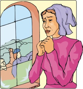 window-upset-lady-motif